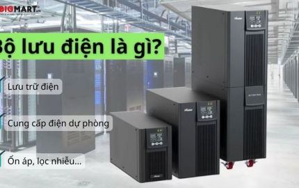 Bộ lưu điện là gì? Phân loại, cấu tạo và nguyên lý hoạt động của UPS