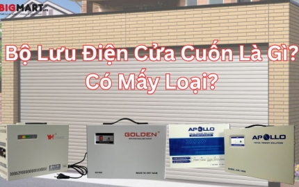 Bộ Lưu Điện Cửa Cuốn Là Gì, Có Mấy Loại? Tìm Hiểu Ngay!