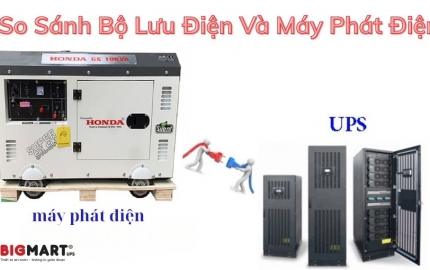 So sánh bộ lưu điện và máy phát điện: Lựa chọn nào tốt cho bạn?