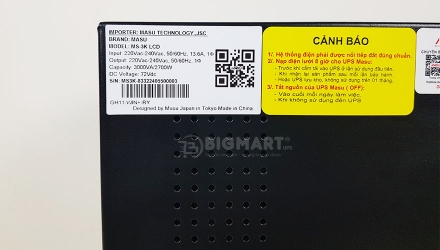 Bộ lưu điện MASU MS-3K LCD (3000VA/2700W)