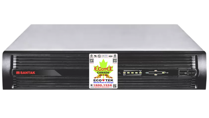 Bộ Lưu Điện Online Santak Rack 1K (1000VA/900W)