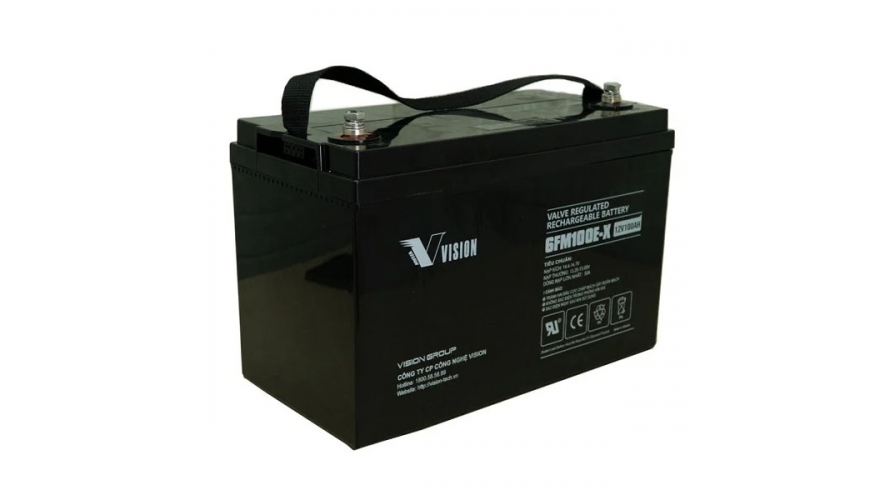 Ắc quy Vision 6FM100E-X (12V-100Ah)