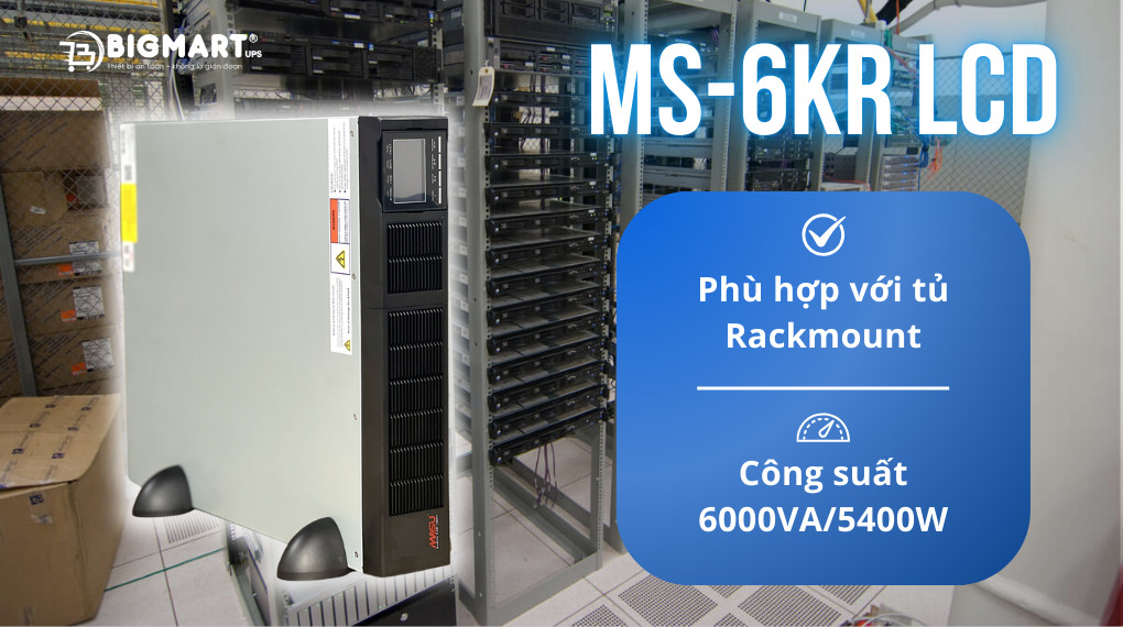 Bộ lưu điện MS-6KR LCD