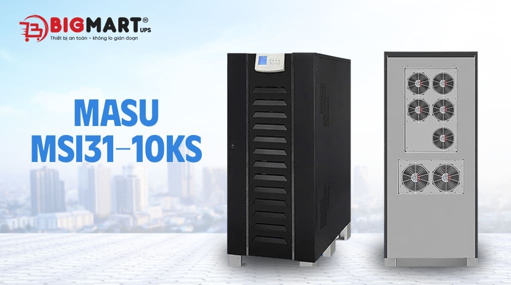 Bộ lưu điện công nghiệp Masu MSI31-10KS