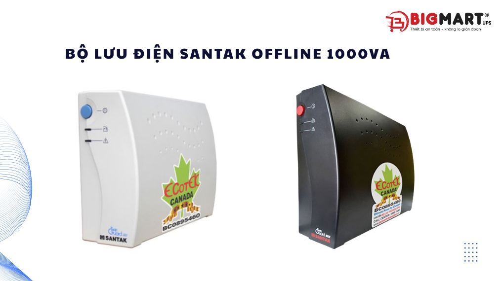 Bộ lưu điện Santak Offline 1000VA 