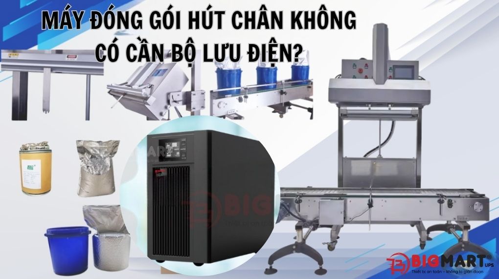 Bộ lưu điện cho máy đóng gói hút chân không