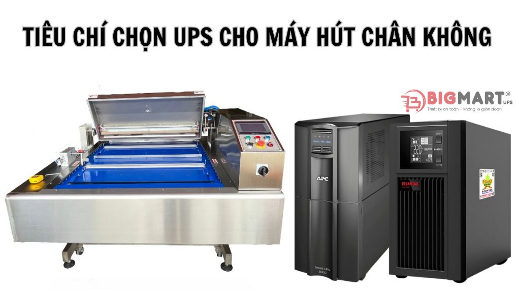 Bộ lưu điện cho máy đóng gói hút chân không