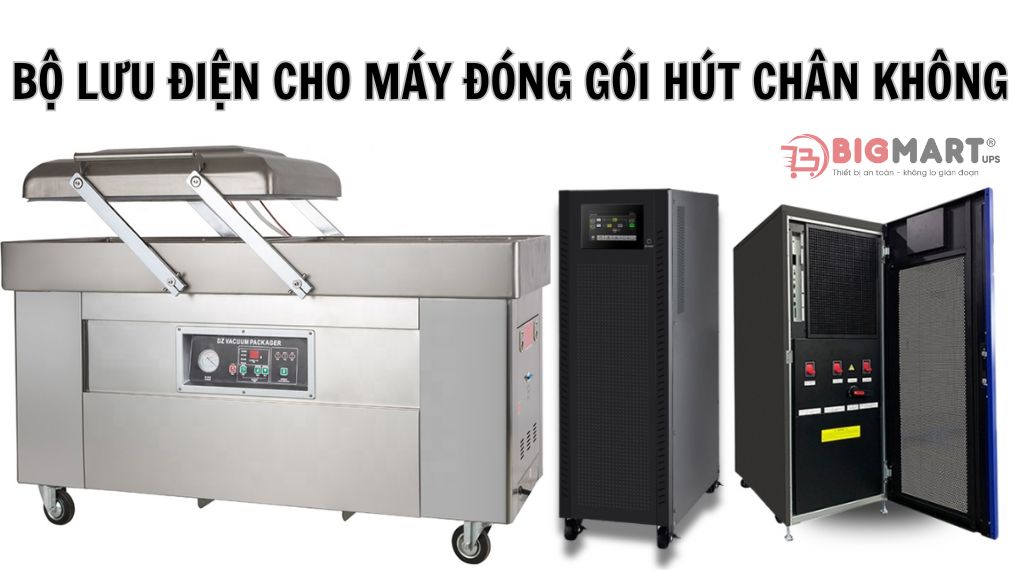 Bộ lưu điện cho máy đóng gói hút chân không