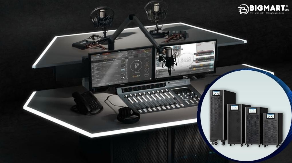 Bộ lưu điện cho các thiết bị phát thanh