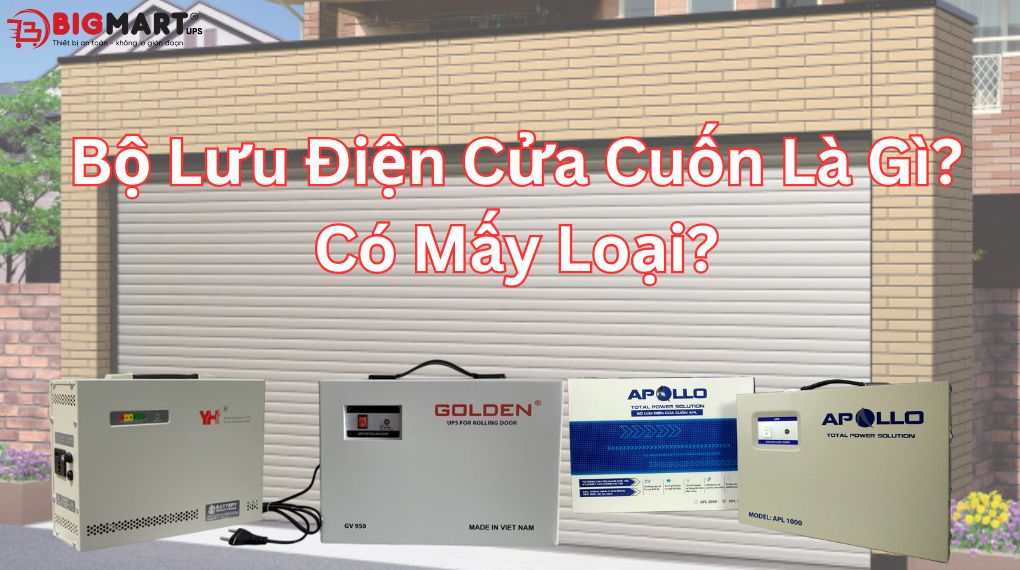 Bộ lưu điện cửa cuốn là gì?