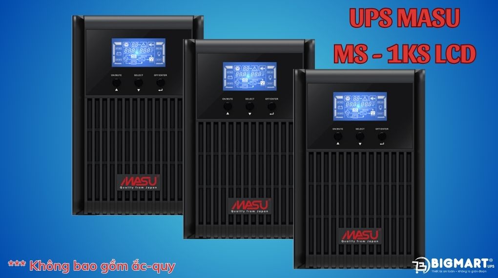 bộ lưu điện công suất 1000VA+ cho hệ thống báo cháy, báo trộm