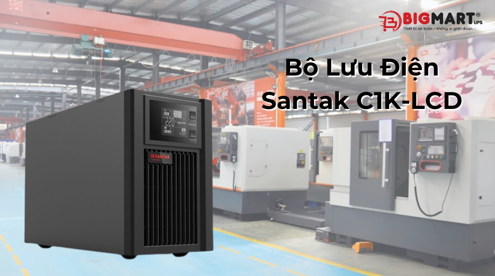 Bộ Lưu Điện Santak C1K-LCD 1000VA/900W
