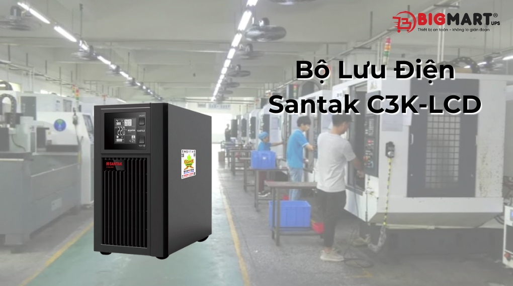 Bộ Lưu Điện Santak C3K-LCD 3000VA/2700W