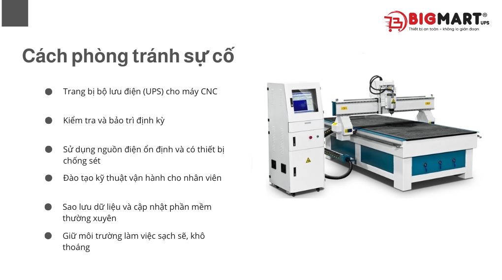 Cách phòng tránh sự cố