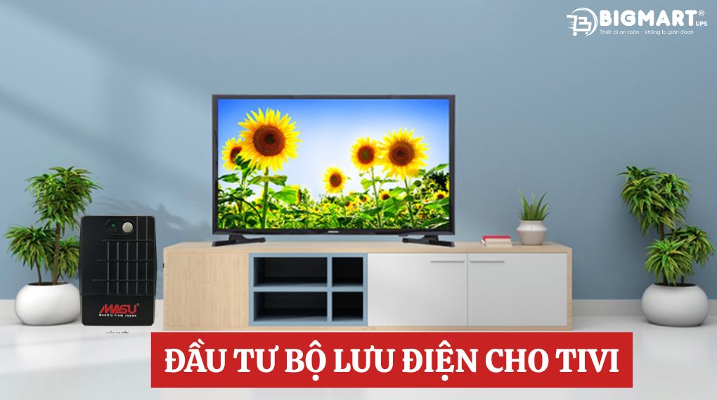 trang bị Bộ lưu điện cho tivi