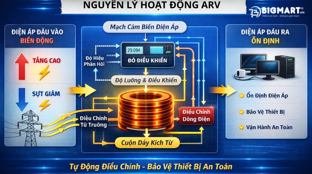 Nguyên lý hoạt động của ARV